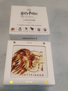 Harry Potter Gryffindor Coaster Set